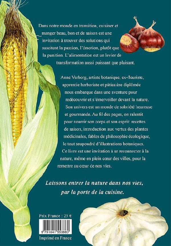 Back cover of Beau & Bon - le temps des recoltes