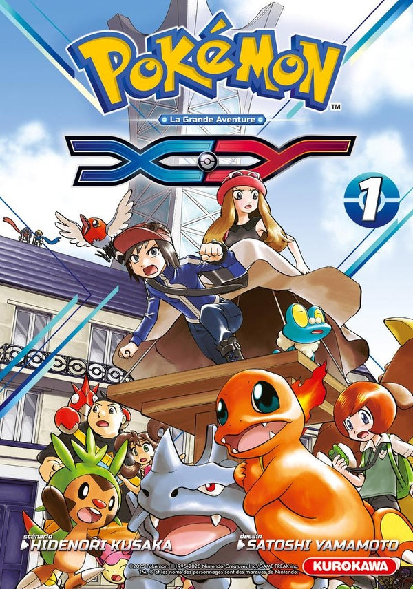 Front cover of Pokémon - XY - double Tome 1