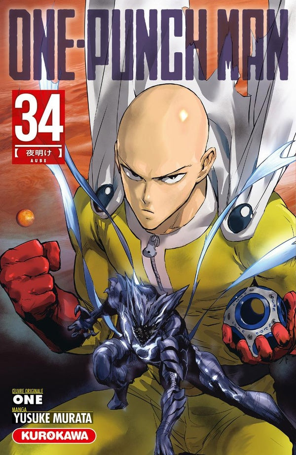 Front cover of One-Punch Man Tome 34 : Aube