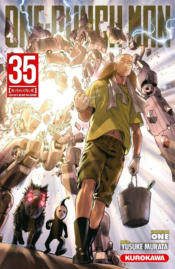Front cover of One-Punch Man Tome 35 : Celui qu'il ne faut pas croiser