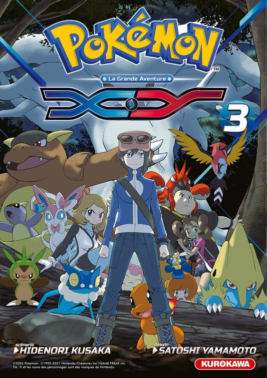 Front cover of Pokémon - XY - double Tome 3