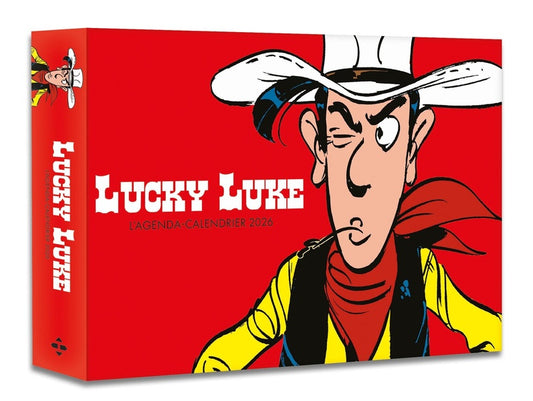 Front cover of Agenda-calendrier : Lucky Luke (édition 2026)