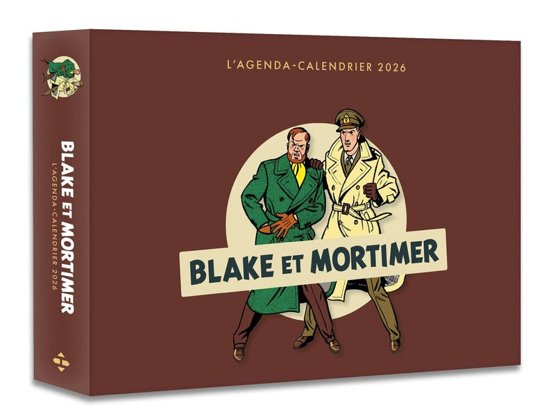 Front cover of Agenda-calendrier : Blake et Mortimer (édition 2026)