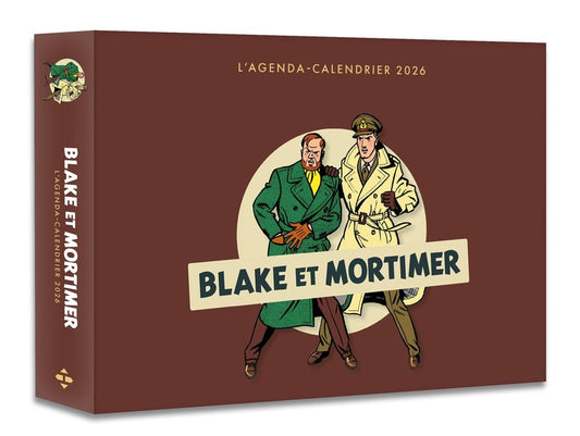 Front cover of Agenda-calendrier : Blake et Mortimer (édition 2026)