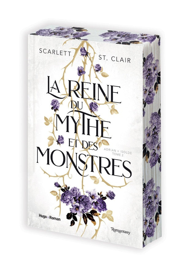Front cover of Adrian x Isolde Tome 2 : La reine du mythe et des monstres                     (Édition jaspée)