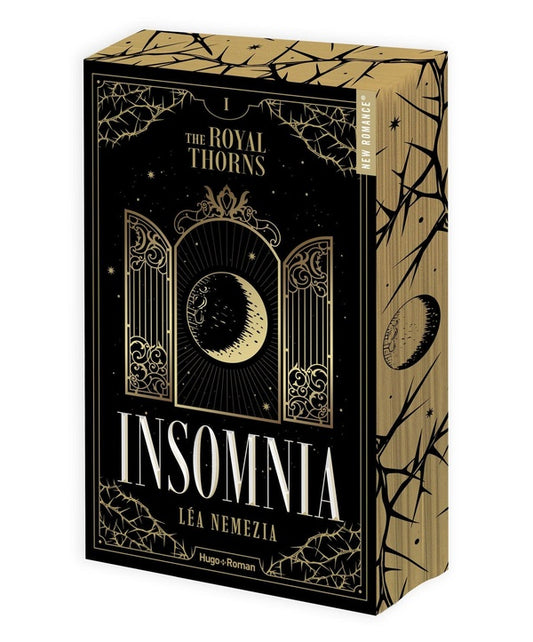 Front cover of The Royal Thorns (les Épines royales) Tome 1 : Insomnia                     (Édition jaspée)