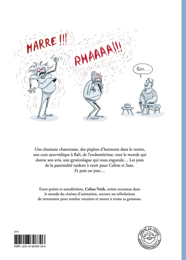 Back cover of Sept ans et neuf mois