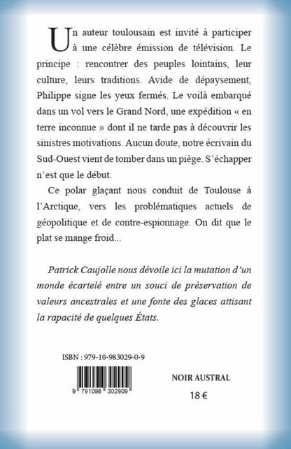 Back cover of De givre et de sang