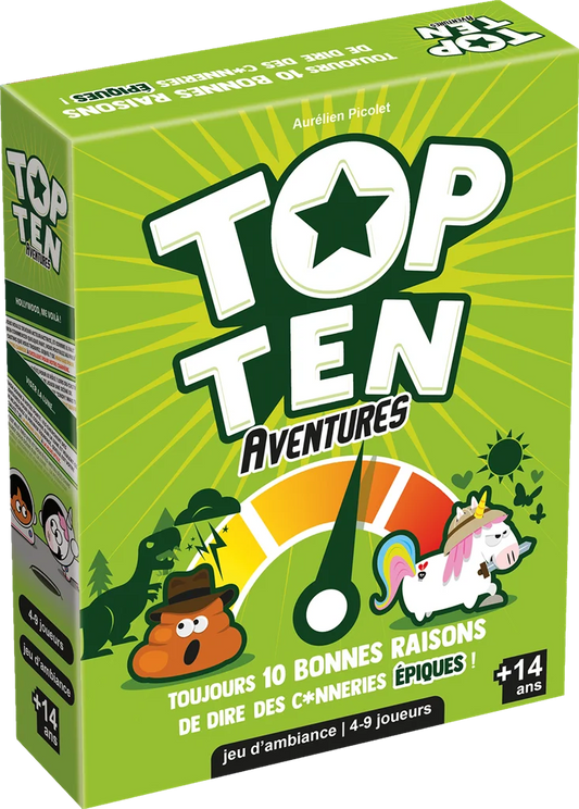 Top ten - Aventures
