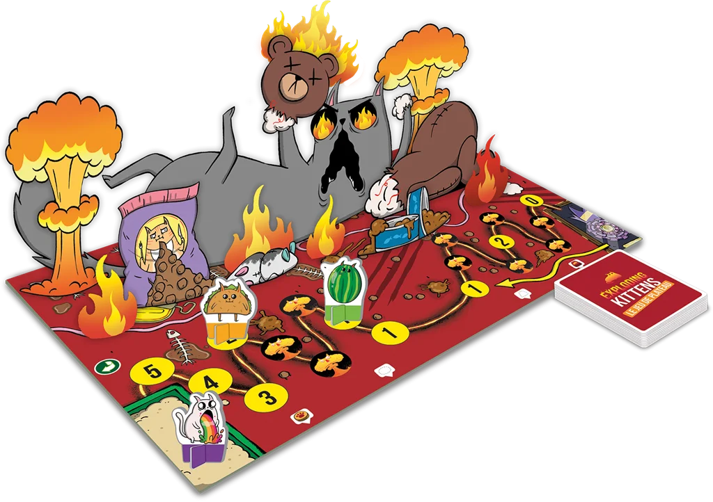 Exploding kittens - Le jeu de plateau