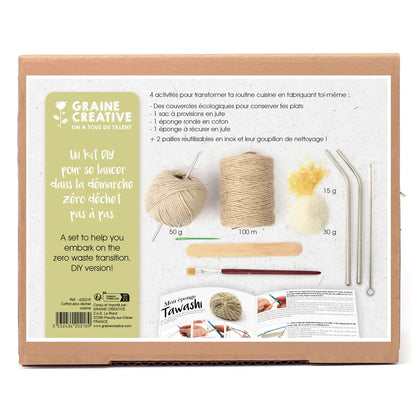 Coffret zéro déchet cuisine