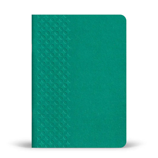 Cahier A5 pointillé 100% recyclé - turquoise