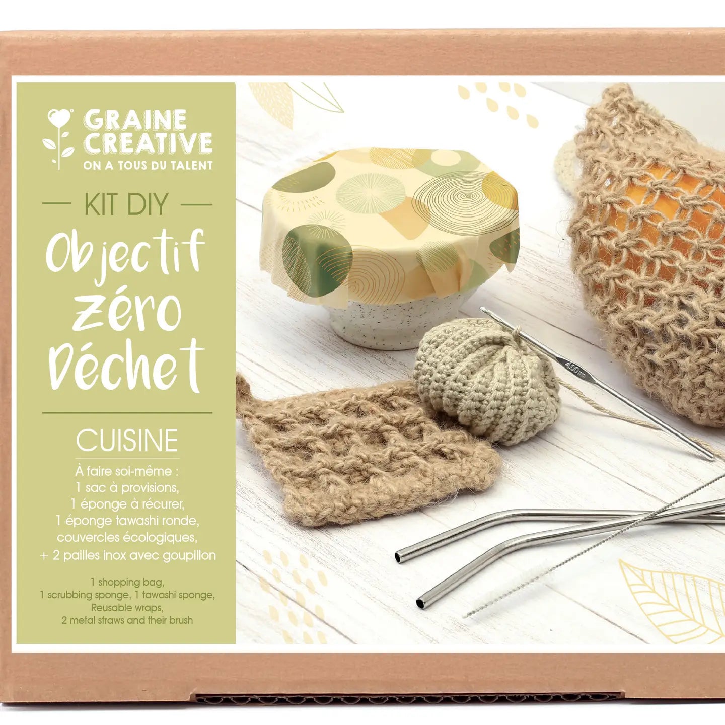 Coffret zéro déchet cuisine