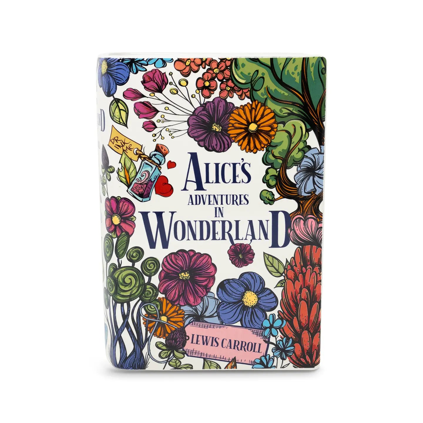 Grand vase Alice au Pays des merveilles 4
