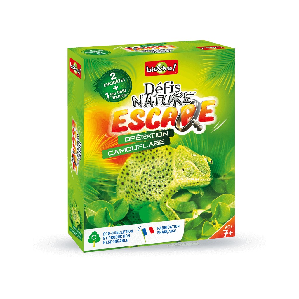 Défis nature - Escape - Opération camouflage